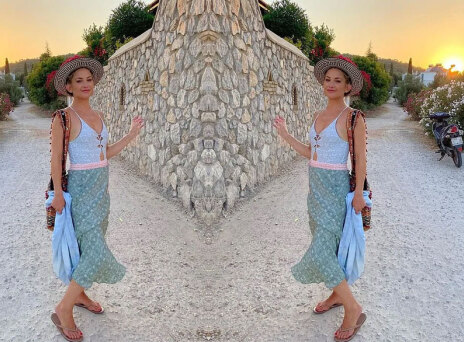 Η Κέιτ Χάντσον σε πρόσφατες διακοπές στη Σκιάθο - Η ηθοποιός επέστρεψε στο νησί για τα γυρίσματα της νέας της ταινίας