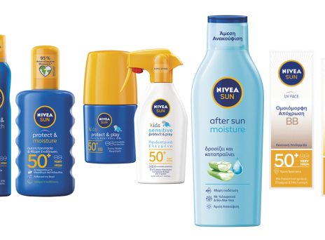 Η αντηλιακή σειρά της NIVEA συνοδεύει και φέτος τις ξέγνοιαστες στιγμές των διακοπών μας