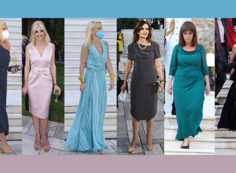 Η μόδα της επετείου: ποιες και πώς παρέλασαν από τα μαρμάρινα σκαλιά του Προεδρικού Μεγάρου στη γιορτή για την 47η επέτειο της αποκατάστασης της Δημοκρατίας.