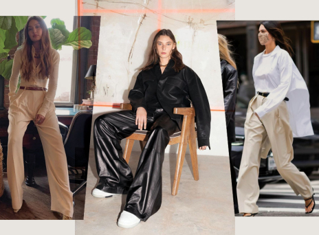 Το φαρδύ παντελόνι είναι on-trend