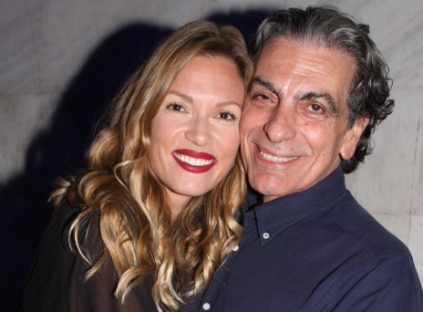 Η Βίκυ Καγιά με τον Χάρη Χουρμούζη