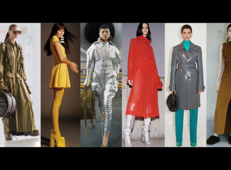 Μοντέλα με ρούχα οίκων μόδας