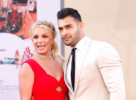 Η Μπρίτνεϊ Σπίαρς με τον σύντροφό της Σαμ Ασγκάρι