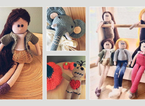 Agatha and Friends: Eλληνικό brand με χειροποίητες πλεκτές κούκλες
