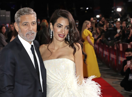 George Clooney, Amal Alamuddin - London Film Festival
