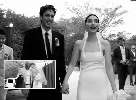 H κόρη του Πολ Γουόκερ (Paul Walker), Meadow, στον γάμο της με τον ηθοποιό Λουίς Θόρντον Άλαν