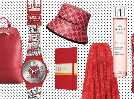 Ψωνίζουμε Total RED, το χρώμα της γιορτής