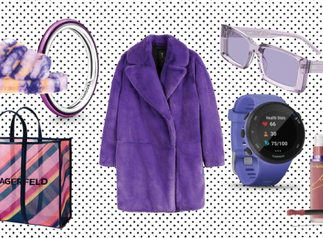 Ρούχα, κοσμήματα και αξεσουάρ μωβ