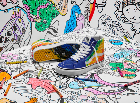 Vans και Crayola γιορτάζουν μαζί τη δημιουργικότητα