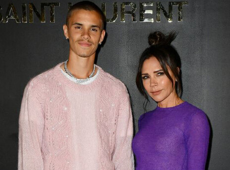 Ρόμεο και Βικτόρια Μπέκαμ στο fashion show του YSL