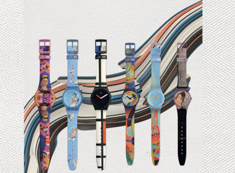 Swatch X Centre Pompidou: Συλλογή ρολογιών που ξεχειλίζει τέχνη
