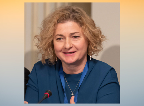 Η Βιβή Ανθοπούλου, Γενική Διευθύντρια στο Ίδρυμα Λαμπράκη