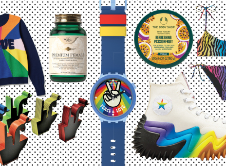Shopping στα χρώματα του ουράνιου τόξου