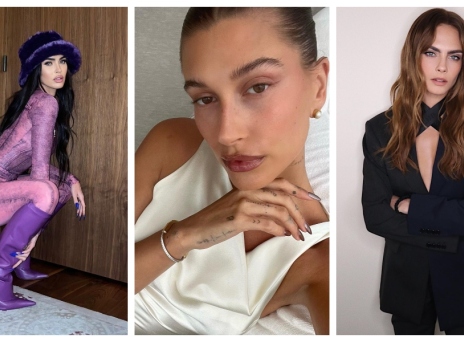 Megan Fox, Hailey Bieber και Cara Delevingne nails 