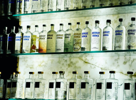 Μπουκάλια βότκα