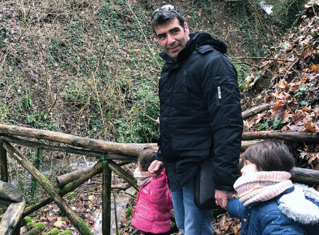 Βασίλης Γκαρής, μπαμπάς πλήρους απασχόλησης