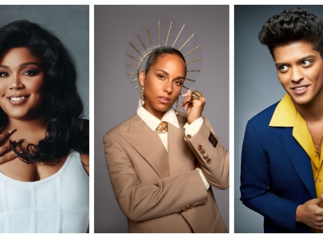 Lizzo, Alicia Keys, Bruno Mars
