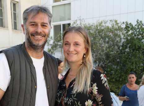 Ο Αλέξανδρος Μπουρδούμης και η Λένα Δροσάκη