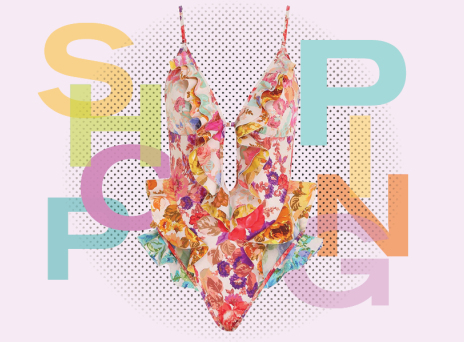 ZIMMERMAN Ολόσωμο μαγιό raie waterfall frill 