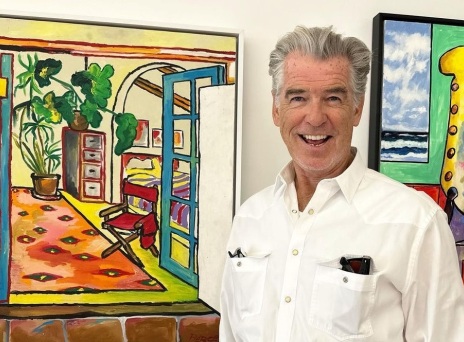 Ο Πιρς Μπρόσναν παρουσίασε την πρώτη του έκθεση ζωγραφικής - Το μήνυμα του αυστραλού ηθοποιού προς όσους τον στήριξαν στο νέο του βήμα.