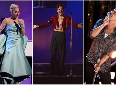 Lady Gaga-Harry Styles-Bruno Mars