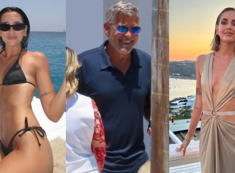 Dua Lipa, George Clooney και Chiara Ferrangi στην Ελλάδα 
