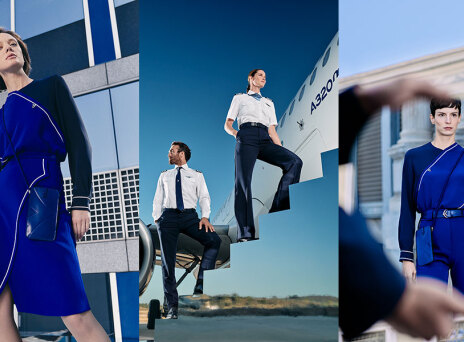 Νέες στολές της Aegean Airlines από την Zeus+Δione