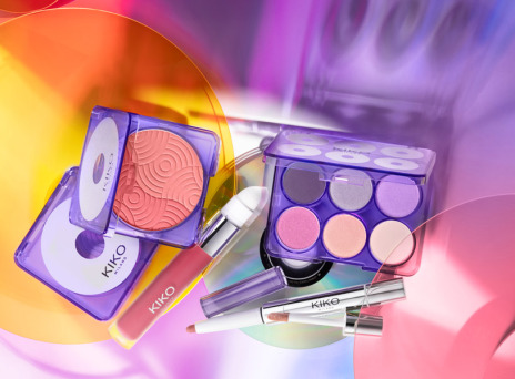 Η capsule συλλογή KIKO Milano Crazy '90s αναδεικνύει τα φωτεινά χρώματα της εποχής, με μεταλλικές αποχρώσεις & λάμψεις