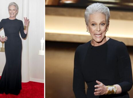 Όσκαρ 2024: Η Τζέιμι Λι Κέρτις φόρεσε κόσμημα με τη Νίκη της Σαμοθράκης - Η ιστορία του χρυσού βραχιολιού και ανάρτηση της ηθοποιού στο Instagram.