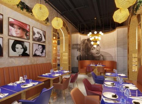 Σοφία Λόρεν: Ανοίγει το εστιατόριο «Sophia Loren House» στο Χονγκ Κονγκ - Αφιερωμένο στην Ιταλίδα ηθοποιό - Εμπνευσμένο από την αισθητική του 1960.