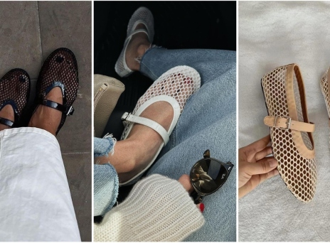 Mesh Flats: Τα παπούτσια που αντικαταστούν τις μπαλαρίνες 