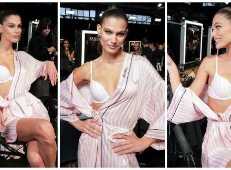 Ανθή Φακιδάρη, το μοντέλο στo show Victoria's Secret 