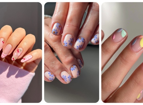 ανοιξιάτικα μανικιούρ για Πάσχα 