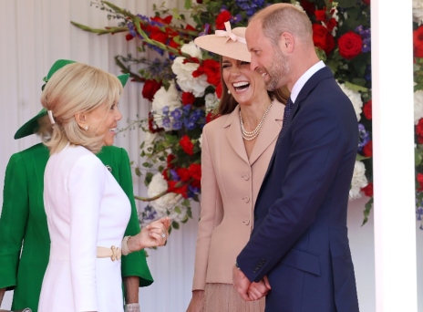 Η Κέιτ Μίντλετον εντυπωσίασε για ακόμα μία φορά τους Μακρόν 