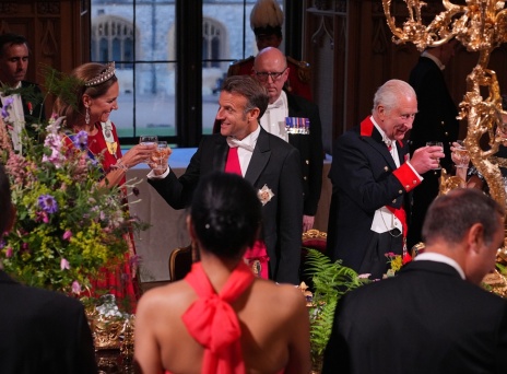 Κέιτ Μίντλετον - Εμανουέλ Μακρόν