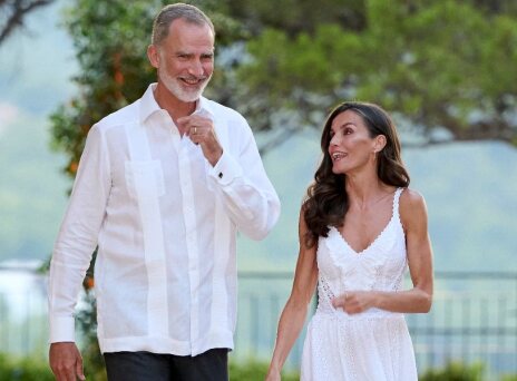 Βασιλιάς Φελίπε και βασίλισσα Λετίθια κατά τη διάρκεια των διακοπών τους στη Μαγιόρκα 