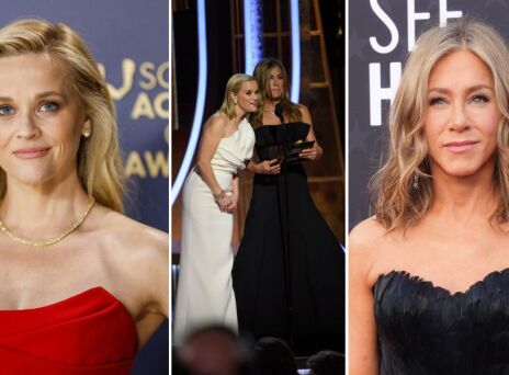 Η Τζένιφερ Άνιστον έμεινε άφωνη όταν έμαθε το πραγματικό όνομα της Ρις Γουίδερσπουν, μετά από 25 χρόνια στενής φιλίας - Η αντίδρασή της έγινε viral.