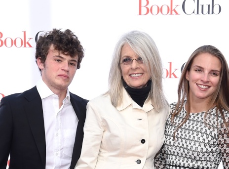 Νταϊάν Κίτον με τα παιδιά της, Ντέξτερ και Ντιούκ