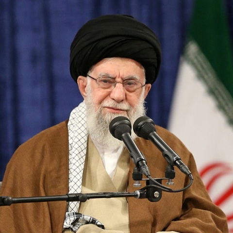 O ανώτατος ηγέτης του Ιράν, Αγιατολάχ Αλί Χαμενεΐ.