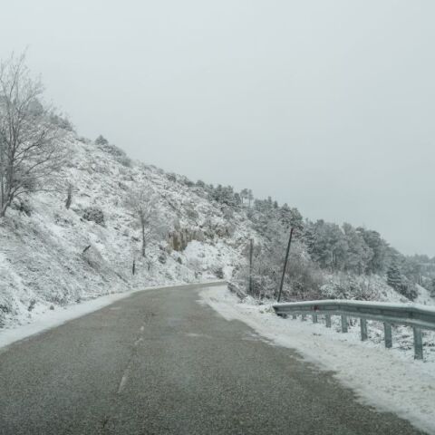 Κακοκαιρία Coral, Πάρνηθα 