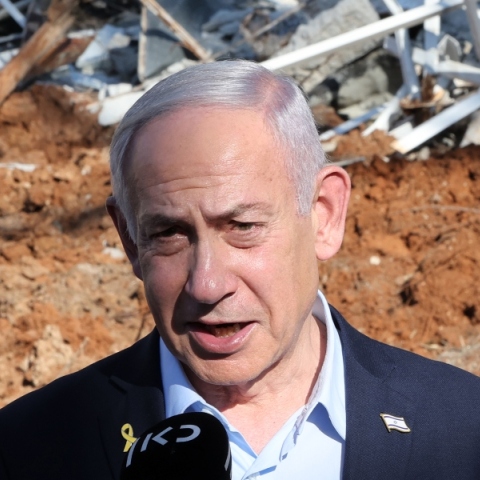 Ο Ισραηλινός πρωθυπουργός Μπενιαμίν Νετανιάχου 