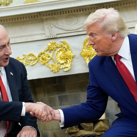 Τραμπ και Νετανιάχου στον Λευκό Οίκο