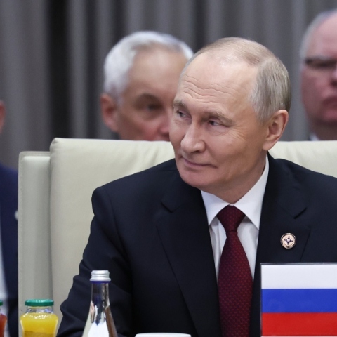 Ο πρόεδρος της Ρωσίας, Βλαντιμίρ Πούτιν