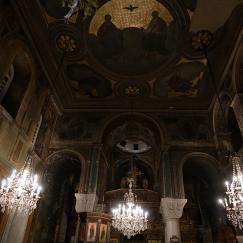 Το εσωτερικό του Ναού