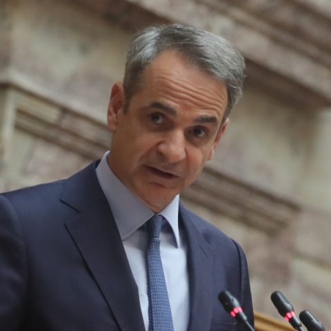 Ο πρωθυπουργός Κυριάκος Μητσοτάκης