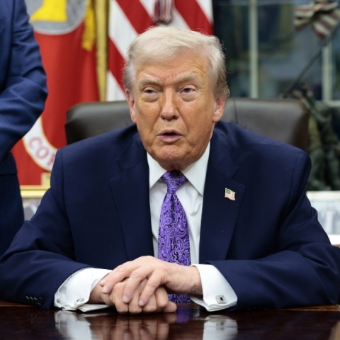 Ο πρόεδρος των ΗΠΑ, Ντόναλντ Τραμπ 