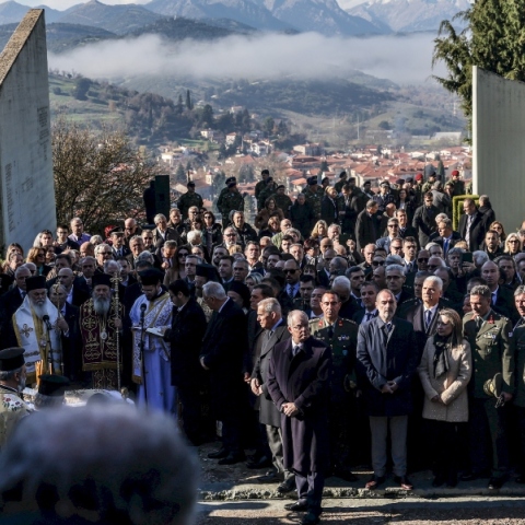 Ο Πρόεδρος της Δημοκρατίας Κωνσταντίνος Αν. Τασούλας παρέστη στις εκδηλώσεις του Δήμου Καλαβρύτων για την 82η επέτειο Μνήμης του Ολοκαυτώματος