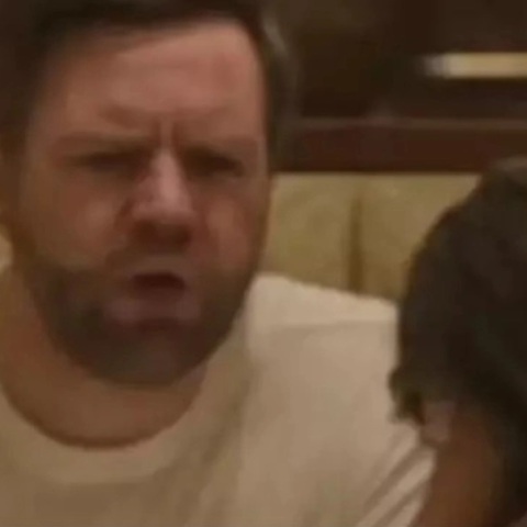 φωτογραφία με τον Τζέι Ντι Βανς να «μαλώνει» με τη σύζυγό του