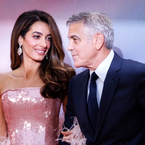 Ο Τζορτζ Κλούνεϊ με τη σύζυγό του, Αμάλ Αλαμουντίν Κλούνεϊ 