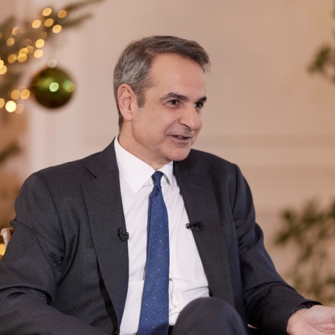 Ο πρωθυπουργός Κυριάκος Μητσοτάκης